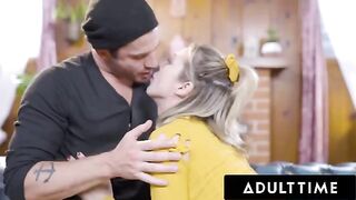 Aiden Ashley gets fucked hard on a first hot date