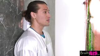 Lulu Chu wants to taste stepbrother's cum, but he's not sure