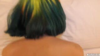 Rainbow teen gets fucked on her 18th birthday