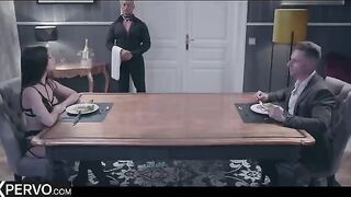 A swinger couple gets a dinner guest, the stunning Clea Gaultier, and she’s on the menu