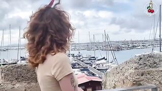 I invited Cherry Candle on my boat and she gave me a blowjob