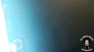 Young Russian babe gave a blowjob and got fucked in public place