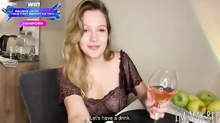 A romantic evening with my stunning e-girl, an unforgettable ASMR girlfriend roleplay experience