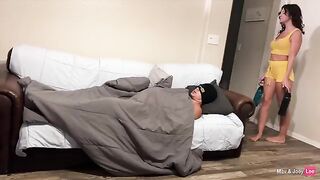 A horny wife got her pussy filled with cum twice