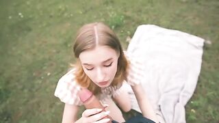 You love to ride, you will love this forest sex scene with Diana Rider