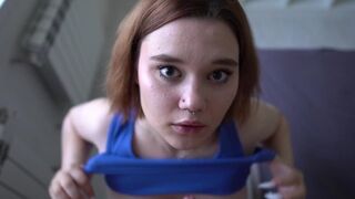 She's a total slut and loves to drool on cock, especially in deepthroat