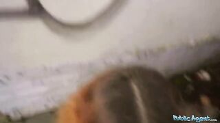 Public Agent Cheating wife gets fucked by a stranger for cash