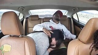 5-star Uber fuck with Frecklemonade, Tokyo Leigh, and a thrilling facial in the car