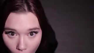 An insatiable student, possibly inspired by the ambitious and daring Kate Koss, fucks hard and swallows cum twice