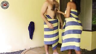 The guy fucked his girlfriend in the bathtub with amazing passion