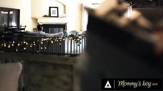 Busty MILF Rachael Cavalli gets her pussy railed by horny stepson