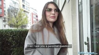 The hot babysitter got fucked by a stranger in her apartment for cash
