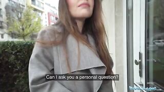The hot babysitter got fucked by a stranger in her apartment for cash