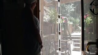 A beautiful woman has sex with her gardener, using his services for more than one thing