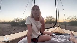 Stepmom helps me with stargazing and gets intimate