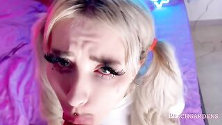 My step sister has a huge ass and I fucked her hard in the mouth and pussy