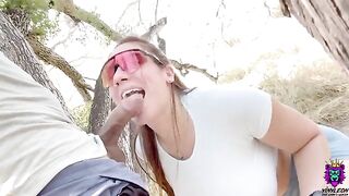 Babe would do anything to get her bike fixed, even get fucked hard