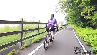 Bike riding and sex on the bike is fun!