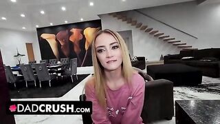 Step-daughters compete to show who is hotter in a steamy showdown