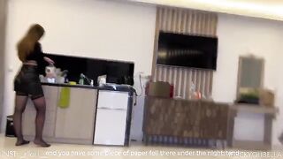 A wife cheats on her husband with a friend at his workplace