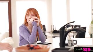 Madi Collins needs stepbro’s cum to feel better - Brattysis 27x11