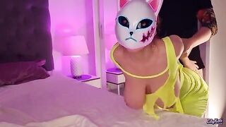 I got invited by an anime girl to her place, but things took a wild turn!