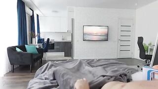 Pervert Stepson got his asshole gapped by horny stepmom using Autoblow
