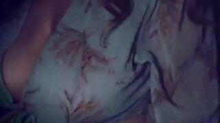 Night sex in 4K with my wife and her impressive big tits! Amazing night sex!