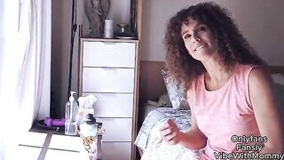 Hot mom seduces stepson and his friends to fuck her
