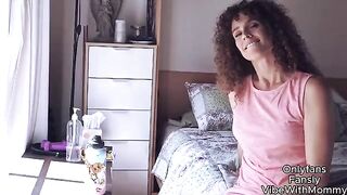 Hot mom seduces stepson and his friends to fuck her