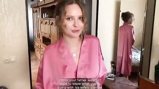 I got caught jerking off with my stepmom's panties on (POV)