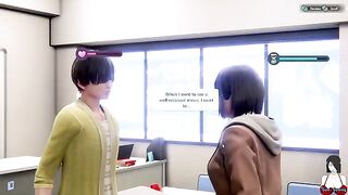 3D Hentai School Girl Yuna Room Girl All Sex Scenes Part-2 - a hot 3D hentai video