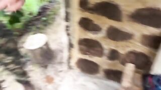 Babe got fucked in the jungle and her husband caught them both