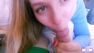 The guy fucks his step-sister and she loves it very much