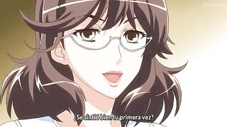 The motive power of the anime is a girl with round ass who rides cock