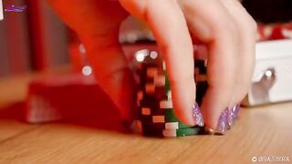 I lost my ass at poker to Sia Siberia, who played me skillfully