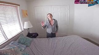 I was caught with my stepmom’s panties, so she engaged in intimate acts with me