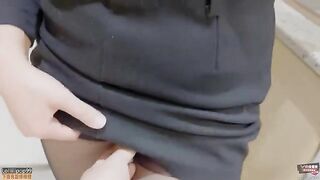 Fucked my horny Asian coworker until she came