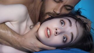 Shy teen gets dominated by a huge dick in rough action