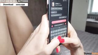 A girl sent me a picture of her breasts on a dating platform