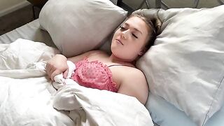 A cute girl played hooky from school and had sex with her stepfather