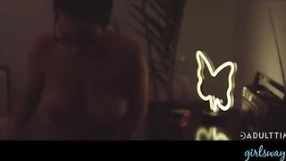The tyrannical boss Alexis Fawx cheating on her girlfriend