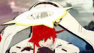Guilty Gear Halloween special with animated Jack-O challenge