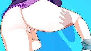Hentai Maki Zenin with her amazing big ass fucks like a pro