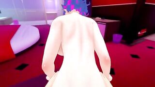 My Hero Academia: Lady Nagant fucks a huge cock with pleasure