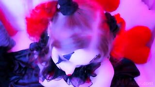 A kinky clown gets his cock sucked by a girl in this sexy video
