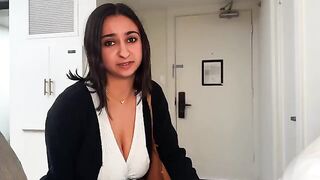 Accidental sex of a businessman in the hotel with his colleague