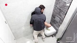 My wife got fucked in the night club toilet