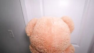My petite step sister dominates me for spying on her with my cock