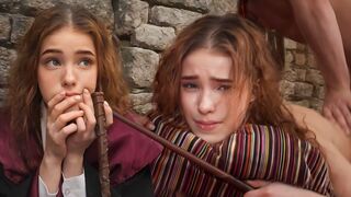 Hermione Granger discovers a new spell and fucks with him